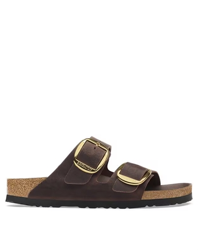 Birkenstock - Arizona Big Buckle Oiled Leather Sandal - Habana